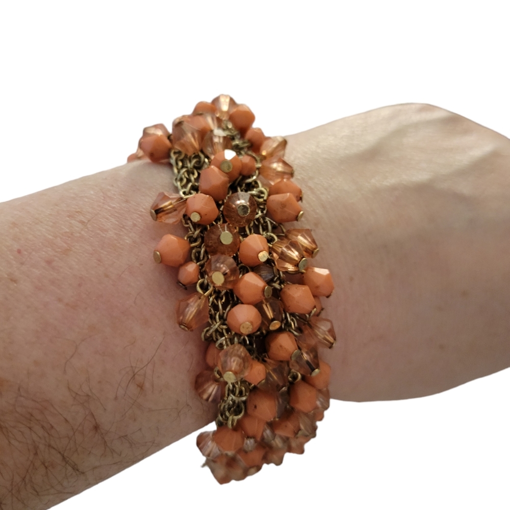 Beaded chain bracelet